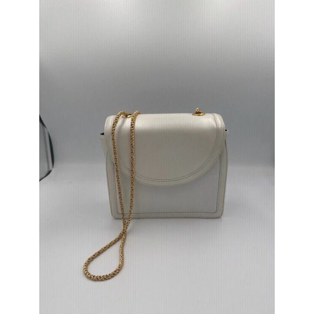Frenchy Of California Vintage White Shoulder Bag